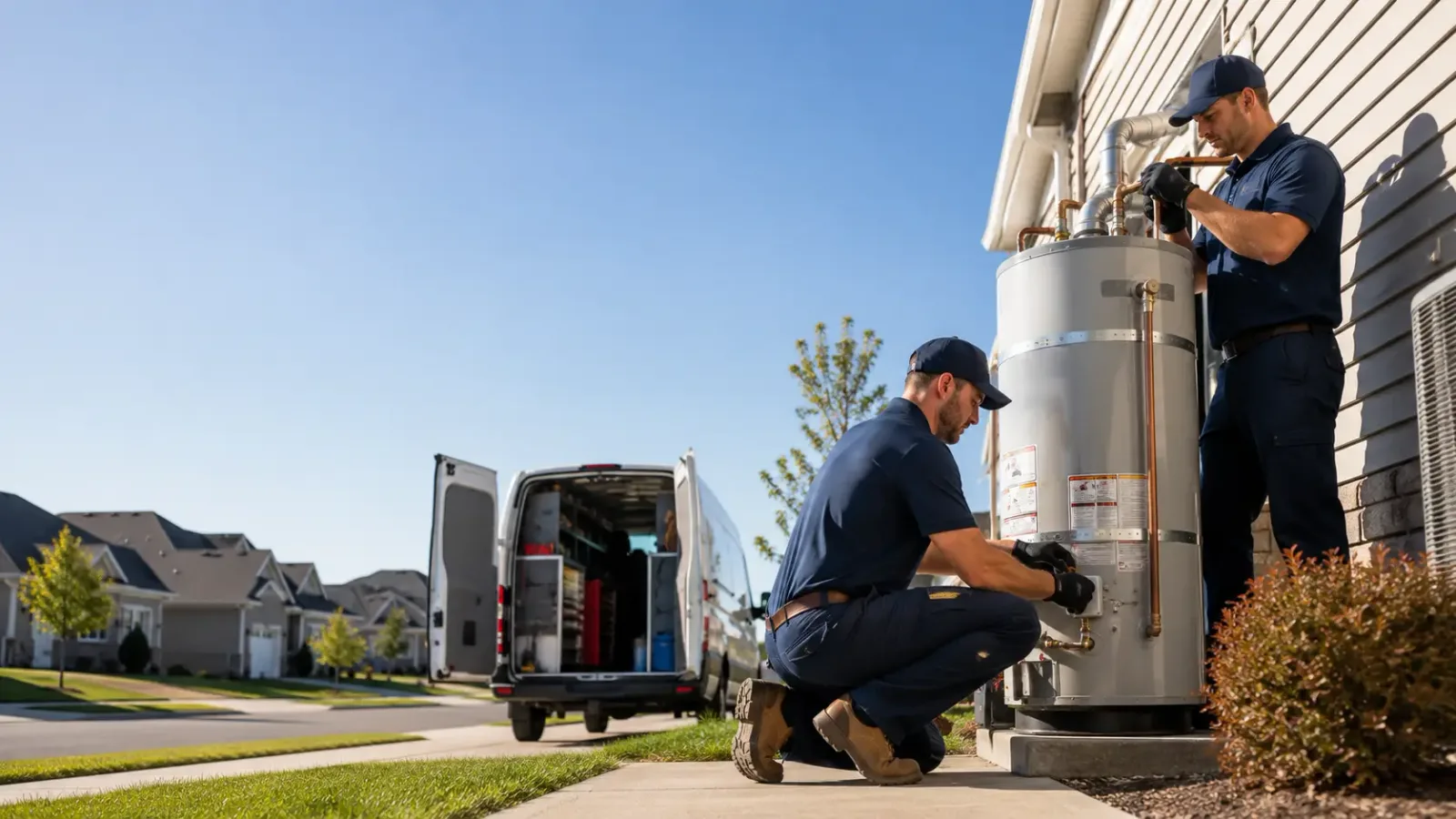 Water Heater Installation in Leonard, MN